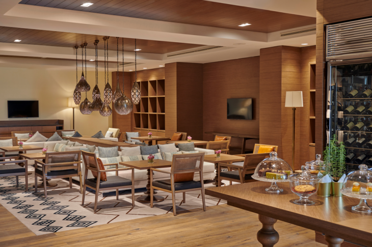 Tourath Lounge Exclusively for Hilton Gold and Diamond Honors Members and Villa Guests